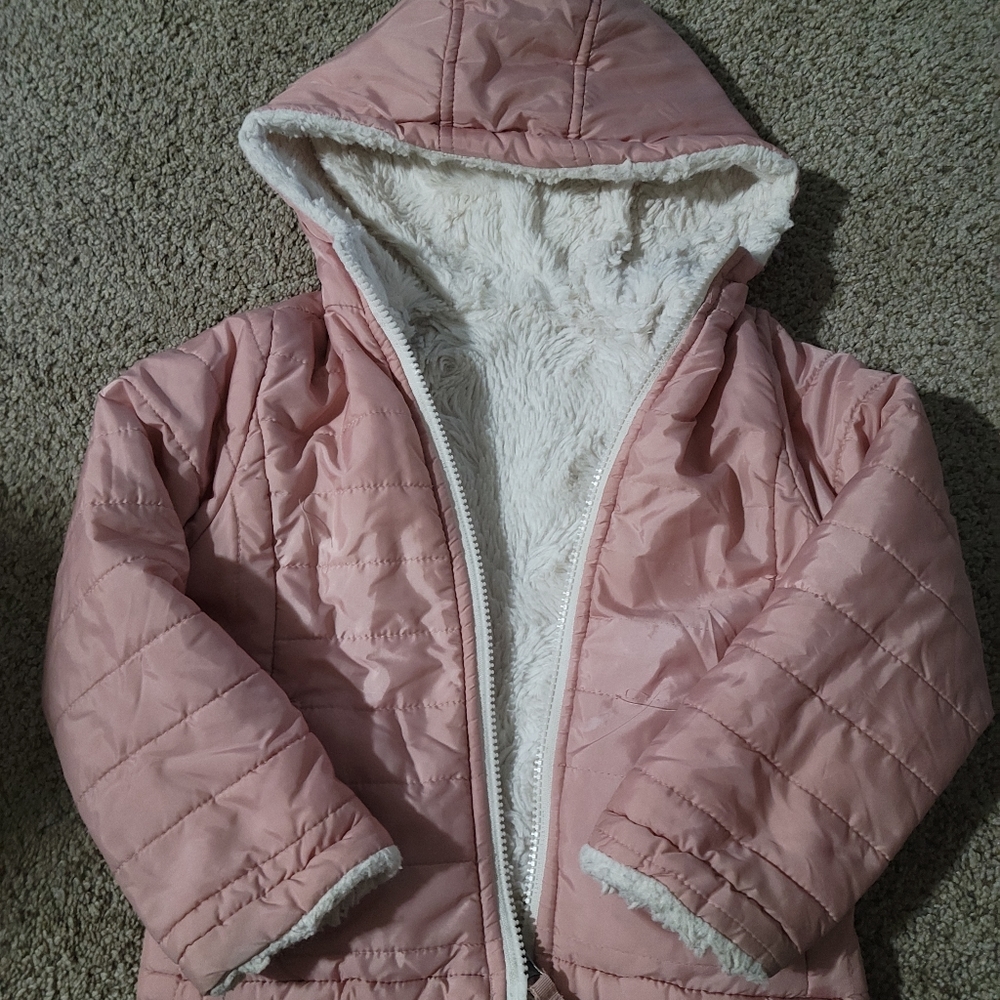 Fur girls jacket